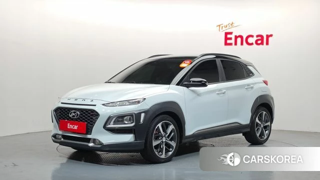 Hyundai Kona 2018 Белый из Кореи