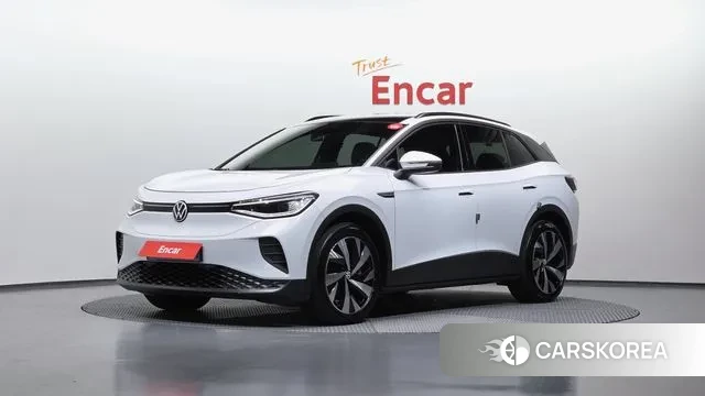 Volkswagen ID.4 2022 Белый из Кореи