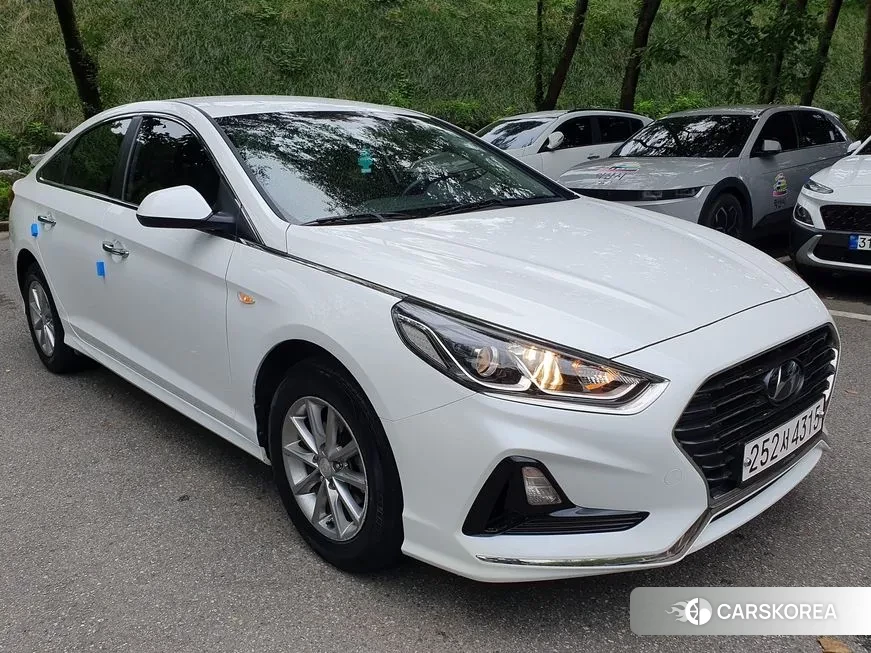 Hyundai Sonata New Rise 2018 Белый из Кореи