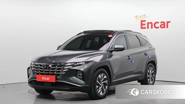 Hyundai Tucson Hybrid (NX4) 2022 Серый из Кореи