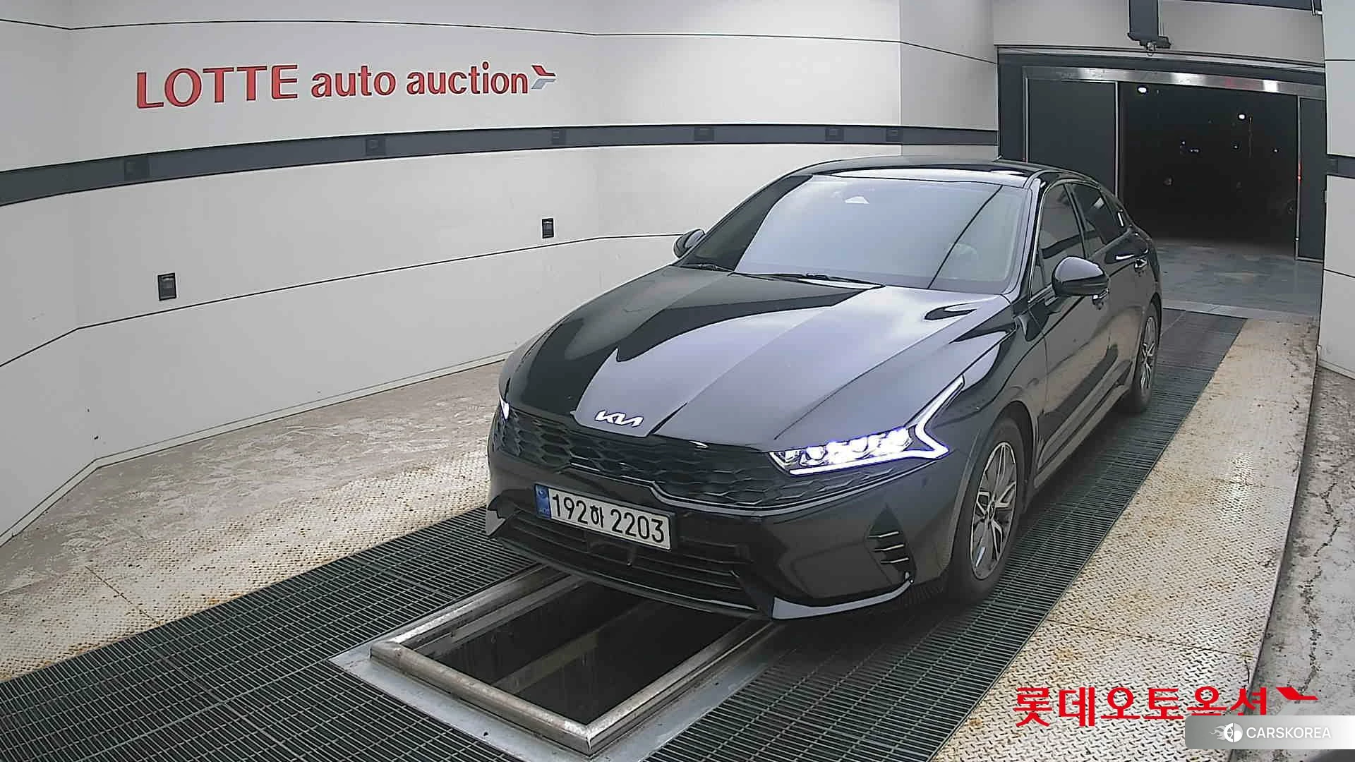 Kia K5 Hybrid 2023 Aurora Black Pearl из Кореи