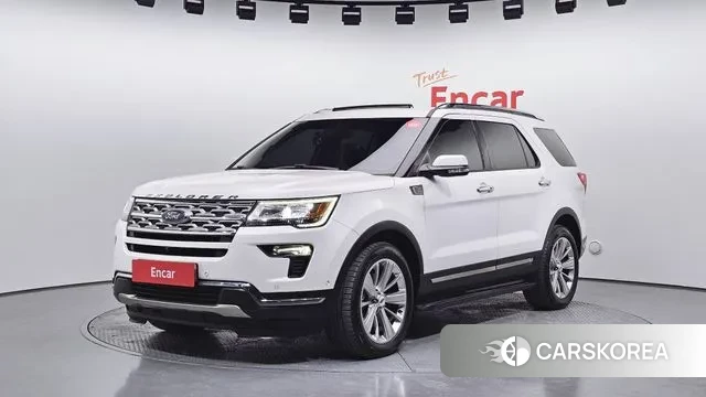 Ford Explorer 2018 Белый из Кореи