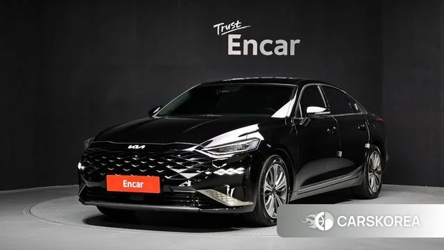 Kia K8 Hybrid 2022 Черный из Кореи