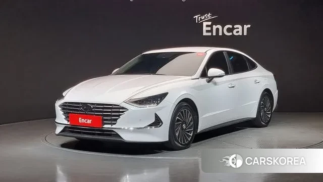 Hyundai Sonata Hybrid (DN8) 2022 Белый из Кореи