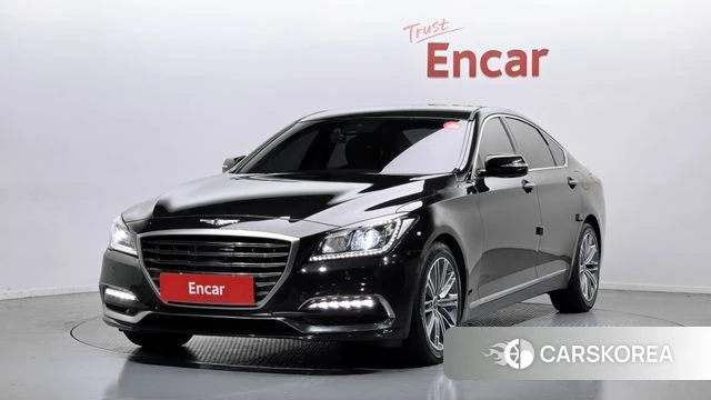 Genesis G80 2018 Черный из Кореи
