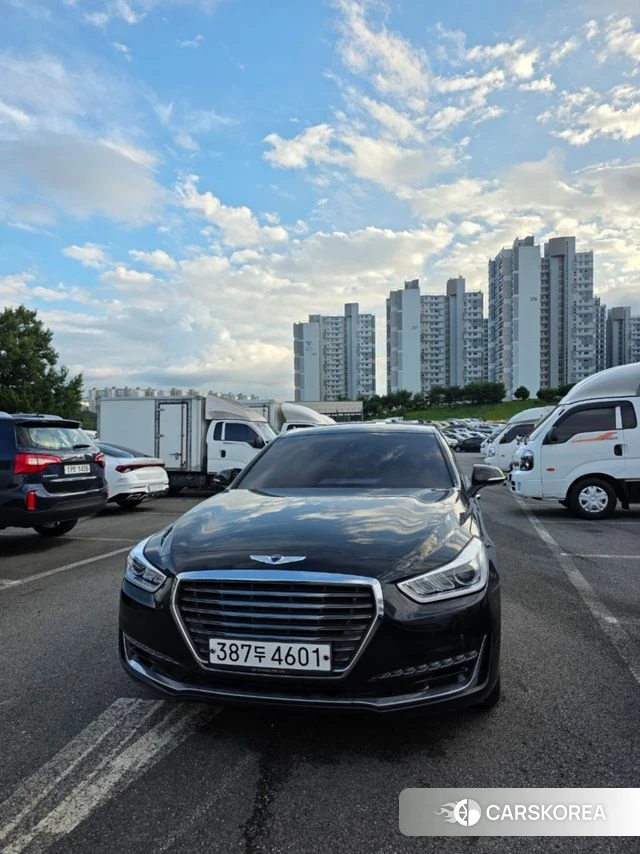 Genesis EQ900 2018 Черный из Кореи