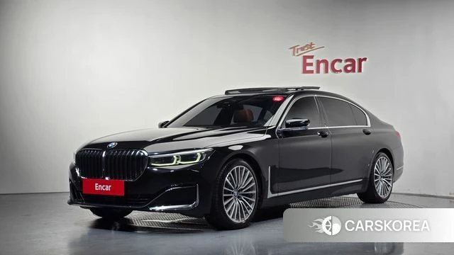 BMW 7 Series (G11) 2022 Черный из Кореи