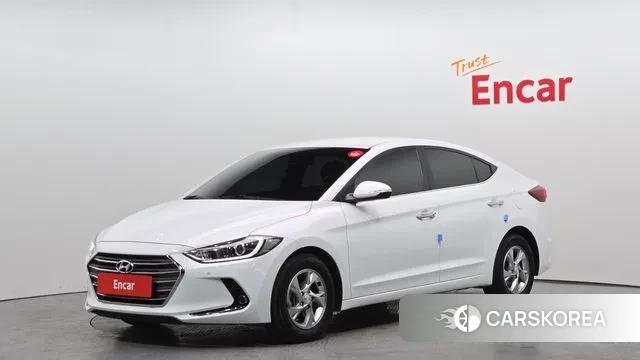 Hyundai Avante AD 2018 Белый из Кореи