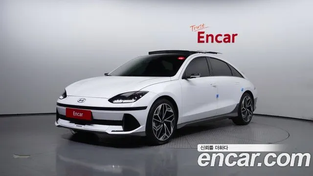 Hyundai Ionic 6 2022 Белый из Кореи