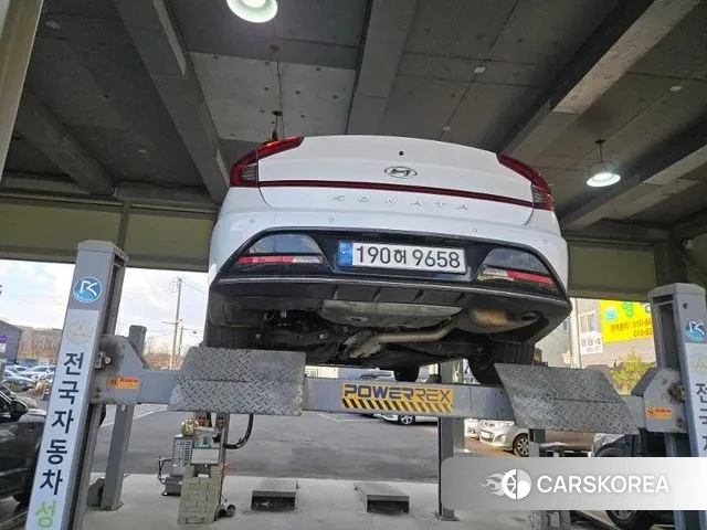 Hyundai Sonata (DN8) 2022 Белый из Кореи