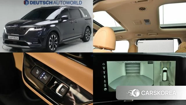 Kia Carnival 4th generation 2023 Серый из Кореи