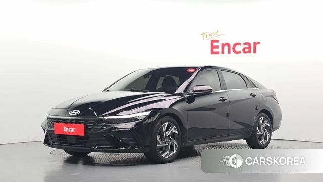 Hyundai The New Avante (CN7) 2023 Черный из Кореи