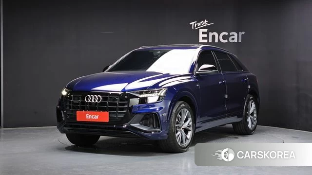Audi Q8 (4M) 2022 Синий из Кореи
