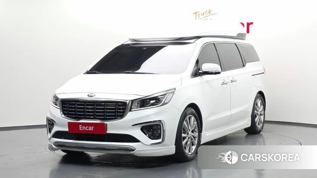 Kia The New Carnival 2019 Белый из Кореи