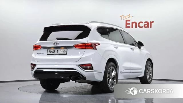 Hyundai Santa Fe TM 2019 Белый из Кореи