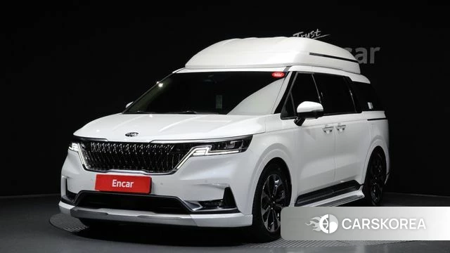 Kia Carnival 4th generation 2021 Белый из Кореи