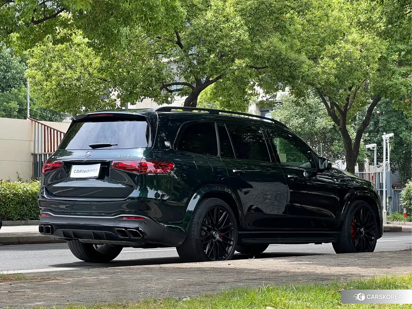 Mercedes-Benz AMG GLS 2024 Зеленый из Китая