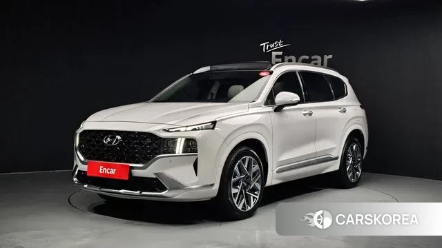 Hyundai The New Santa Fe 2021 Белый из Кореи