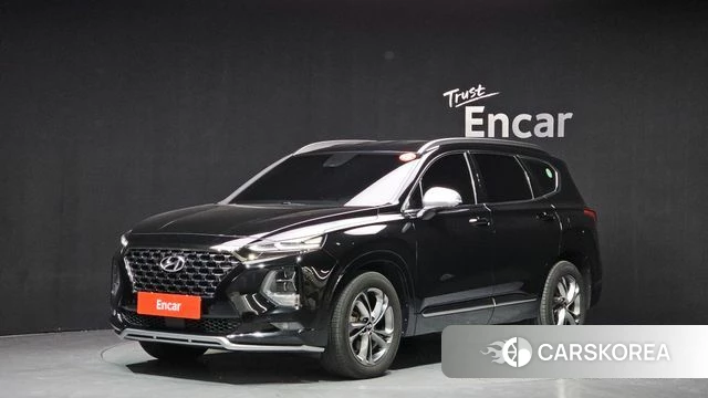 Hyundai Santa Fe TM 2018 Черный из Кореи