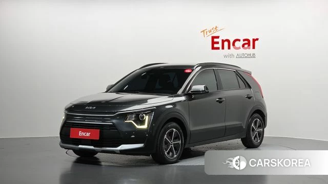 Kia Di Ol Nu Niro 2023 Серый из Кореи