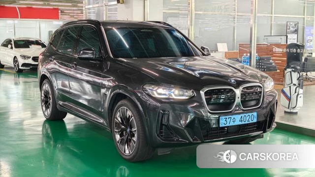 BMW iX3 2024 Серый из Кореи