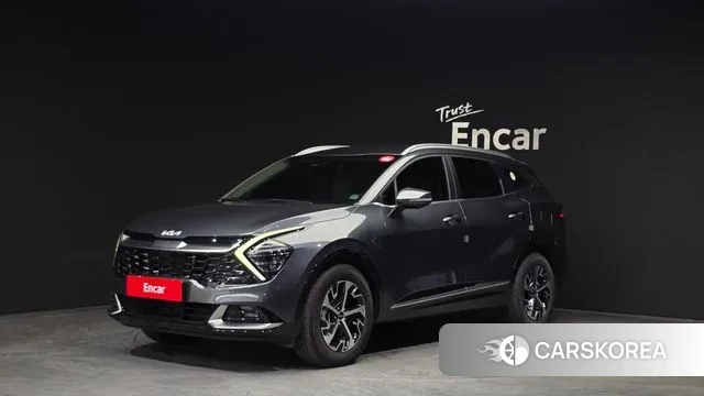 Kia Sportage 5th Generation Hybrid 2023 Серый из Кореи