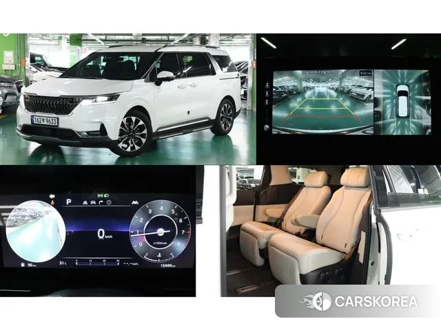 Kia Carnival 4th generation 2022 Белый из Кореи