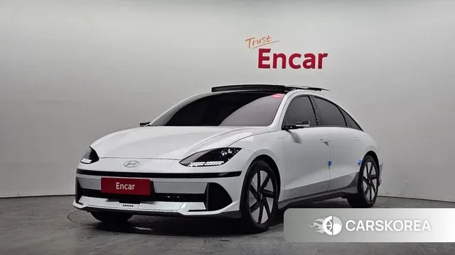 Hyundai Ionic 6 2022 Белый из Кореи