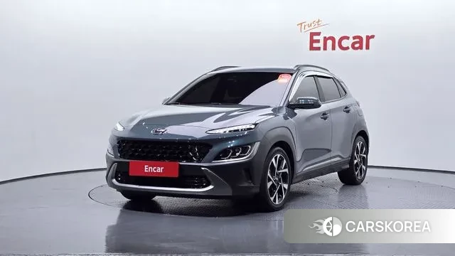 Hyundai The New Kona 2021 Зеленый из Кореи