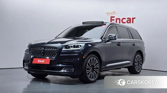 Lincoln Aviator 2nd generation 2022 Серый из Кореи