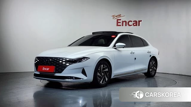 Hyundai The New Grandeur IG Hybrid 2022 Белый из Кореи