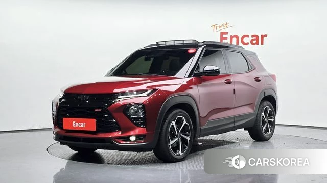 Chevrolet (GM Daewoo) Trailblazer 2022 Красный из Кореи
