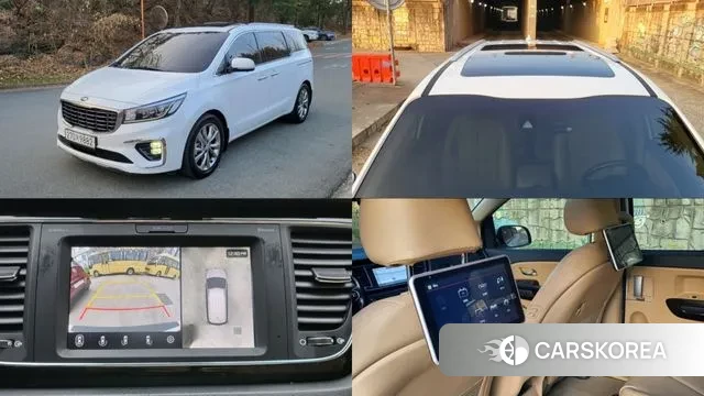 Kia The New Carnival 2020 Белый из Кореи