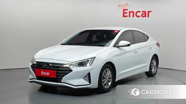 Hyundai The New Avante AD 2019 Белый из Кореи