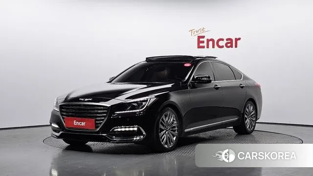 Genesis G80 2018 Черный из Кореи