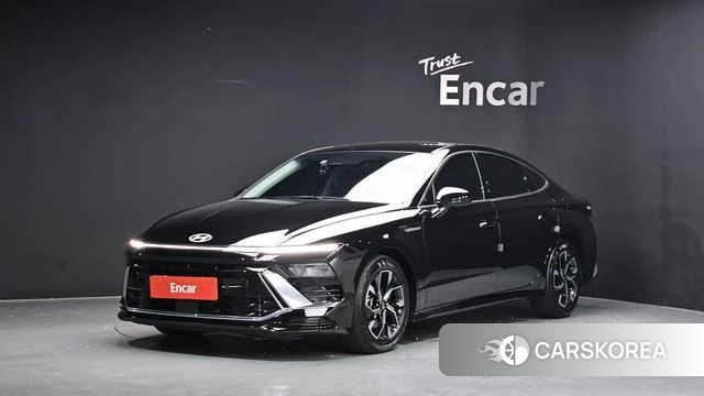 Hyundai Sonata D Edge (DN8) 2024 Черный из Кореи