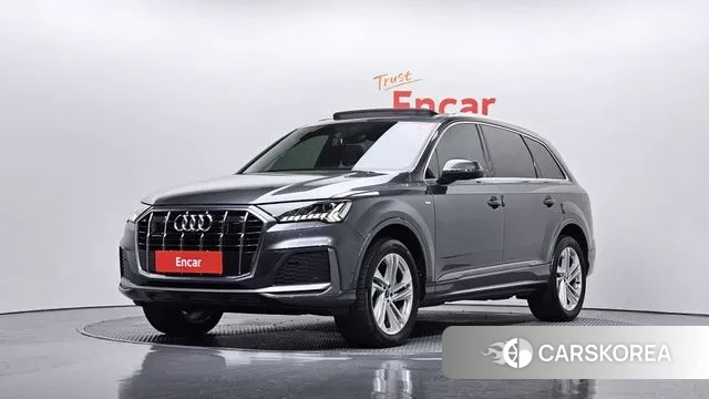Audi Q7 (4M) 2021 Серый из Кореи