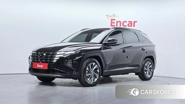 Hyundai Tucson Hybrid (NX4) 2021 Черный из Кореи