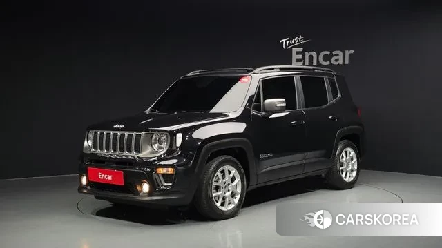 Jeep Renegade 2019 Черный из Кореи