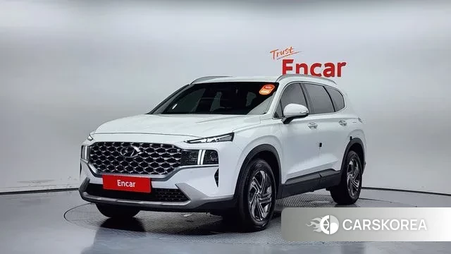 Hyundai The New Santa Fe 2021 Белый из Кореи
