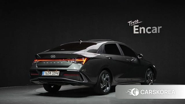 Hyundai The New Avante (CN7) 2023 Серый из Кореи
