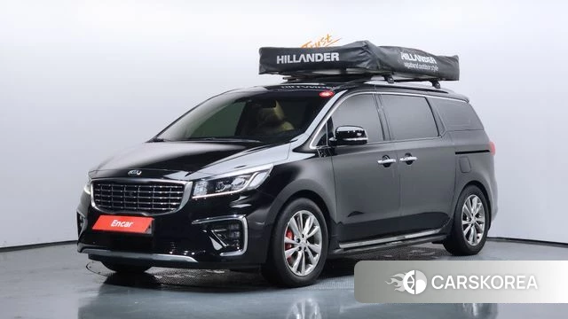 Kia The New Carnival 2018 Черный из Кореи