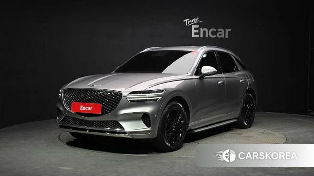 Genesis GV70 2021 Серебристо-серый из Кореи