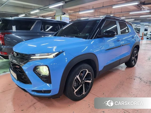 Chevrolet (GM Daewoo) Trailblazer 2022 Синий из Кореи