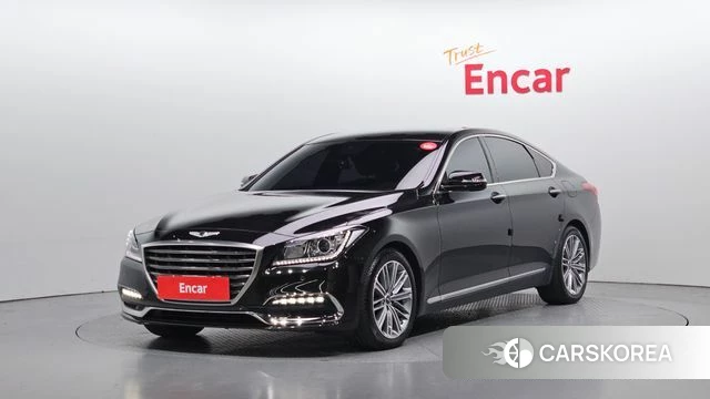 Genesis G80 2018 Черный из Кореи
