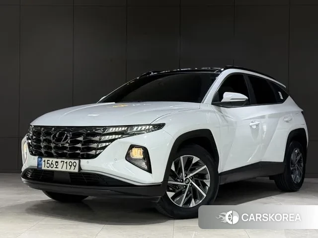 Hyundai Tucson (NX4) 2021 Белый из Кореи