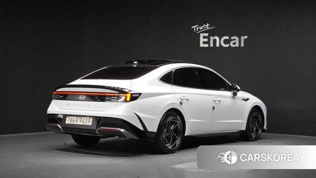 Hyundai Sonata D Edge (DN8) 2023 Белый из Кореи