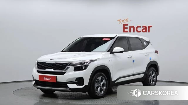 Kia Seltos 2021 Белый из Кореи