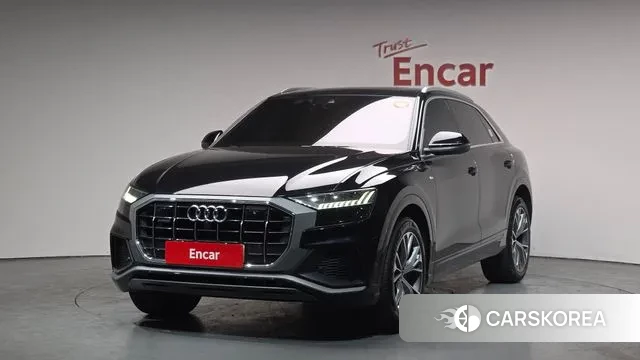 Audi Q8 (4M) 2021 Черный из Кореи