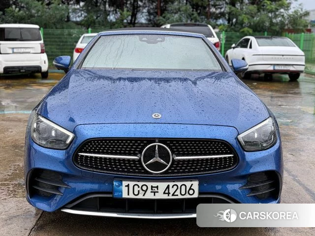 Mercedes-Benz E-Class W213 2022 Синий из Кореи